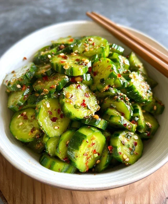 Easy Asian Cucumber Salad