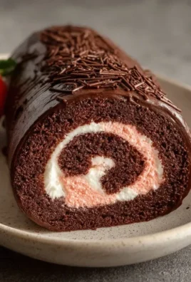Easy Chocolate Swiss Roll