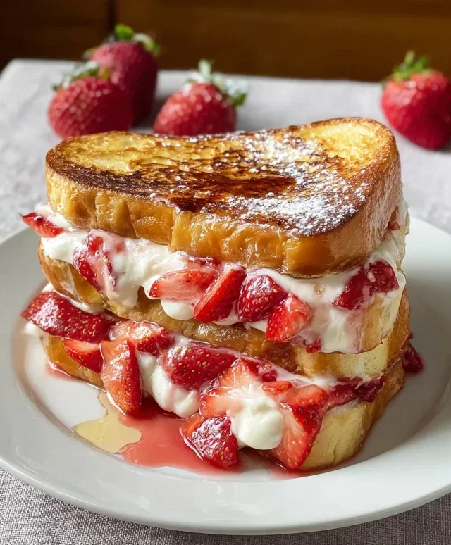 Strawberry Cheesecake French Toast