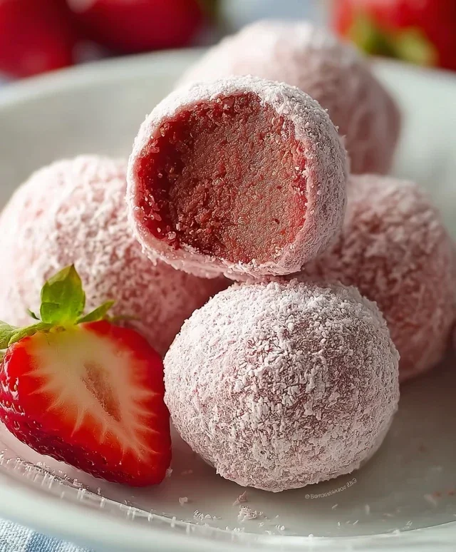 Strawberry Truffles