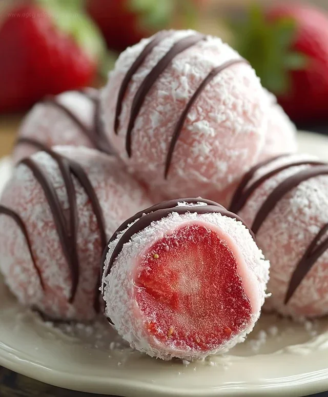 Strawberry Truffles