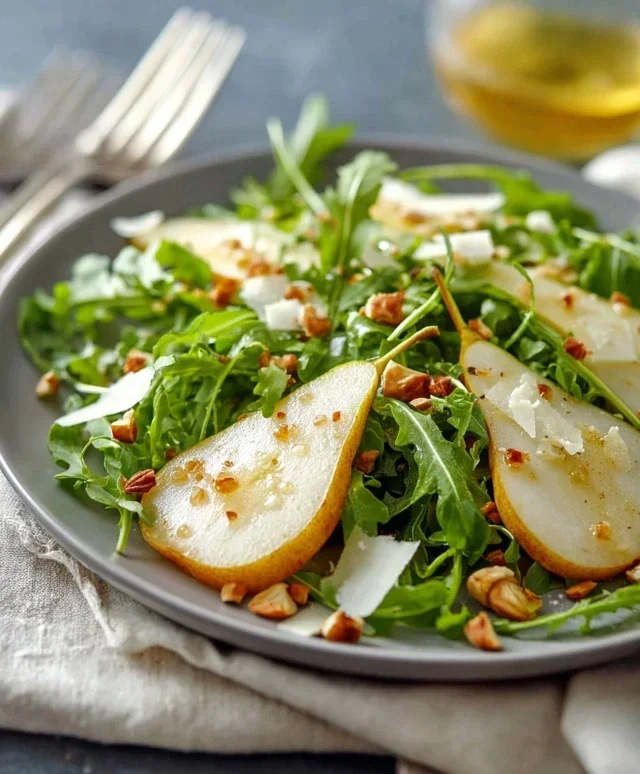 Arugula Pear Salad
