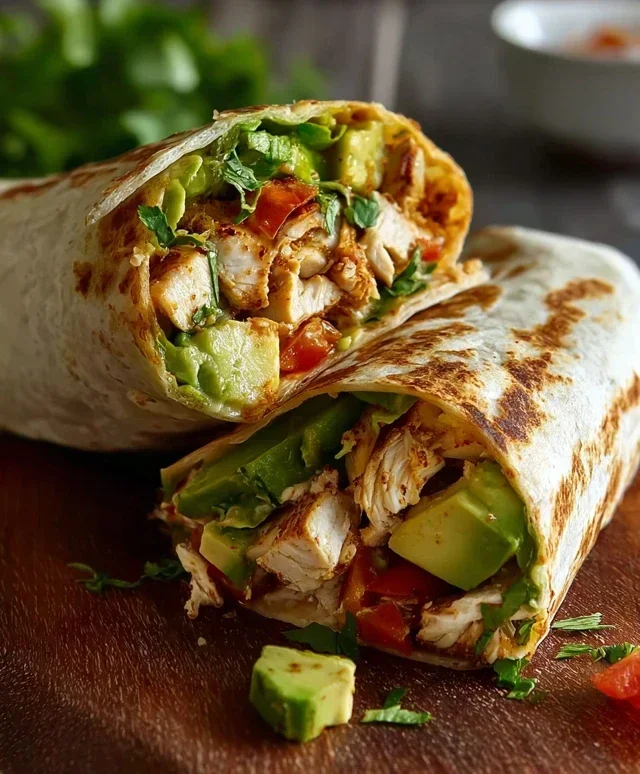 Chicken Avocado Wrap