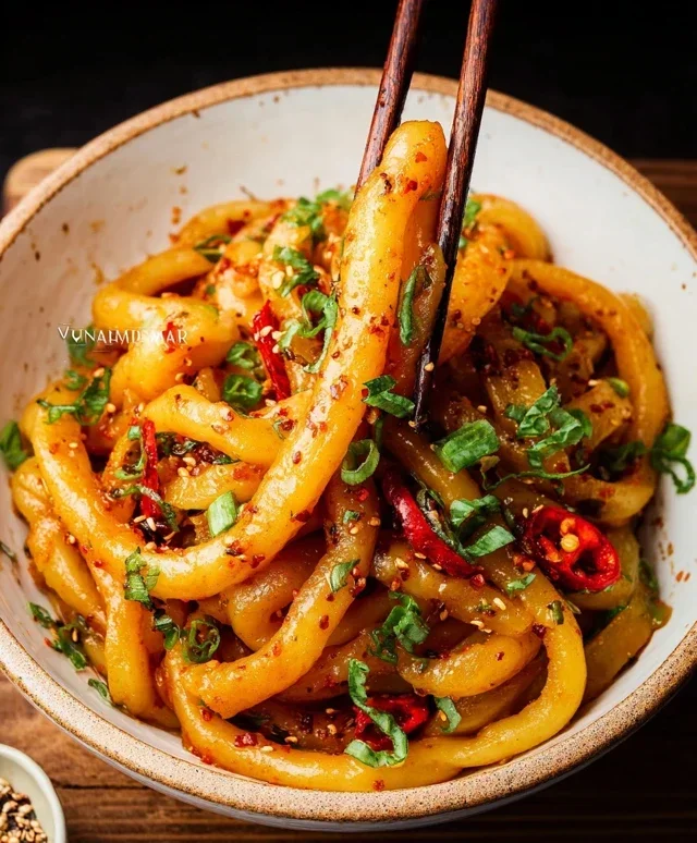 Spicy Potato Noodles
