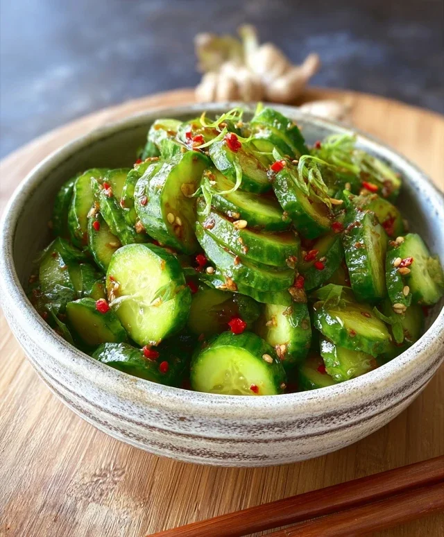 Easy Asian Cucumber Salad