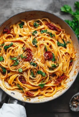 Vegan Creamy Sun Dried Tomato Pasta Recipe
