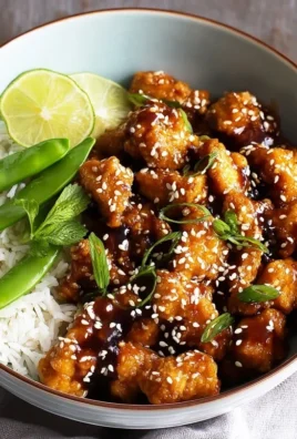 Healthy Sesame Chicken Dish