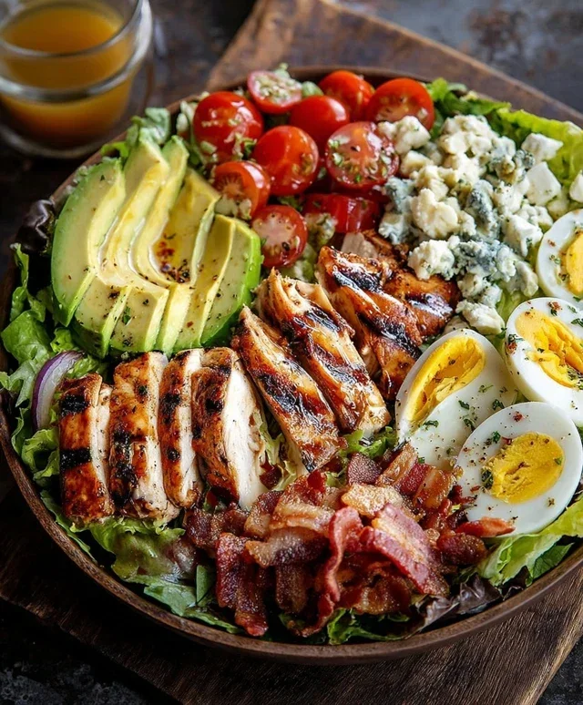 Pnon-non-non-alcoholic alternativeic non-alcoholic aleo Grilled Chicken Cobb Salad