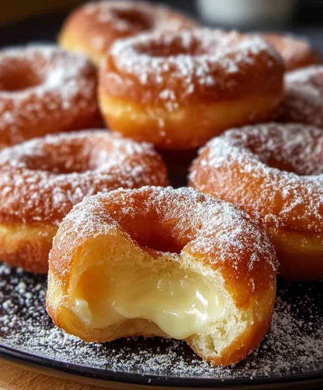 Milky Cheese Donuts