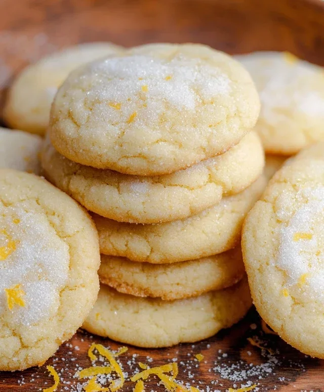 Soft & Chewy Lemon Cookies
