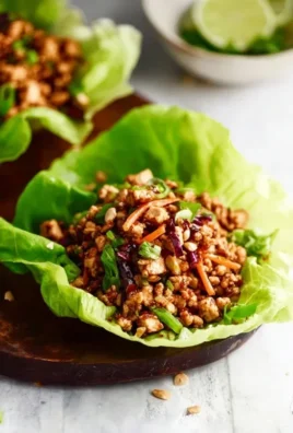 Tofu Lettuce Wraps