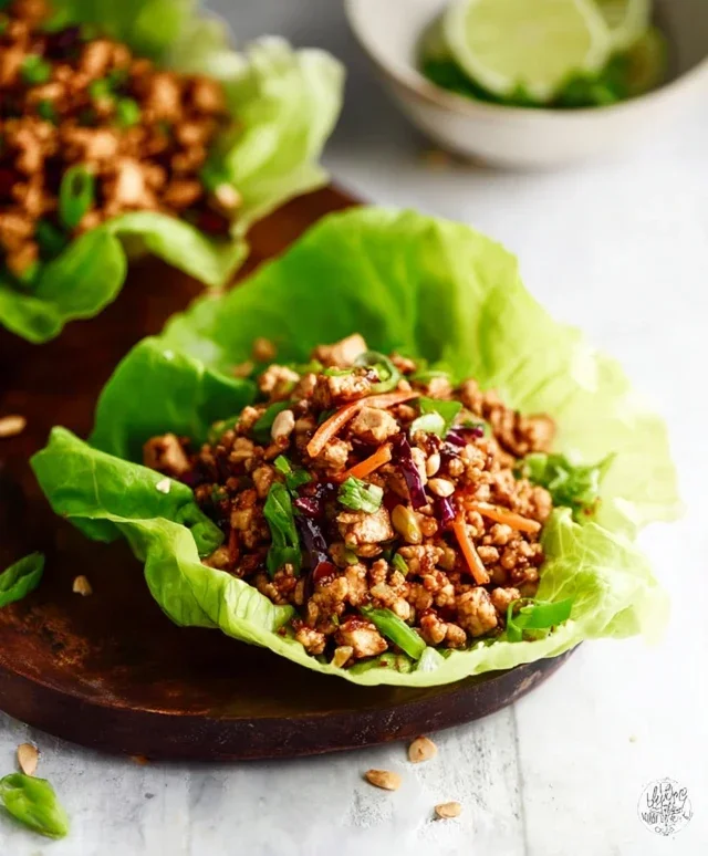 Tofu Lettuce Wraps