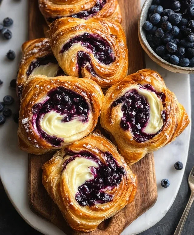 Blueberry Cheese Danish