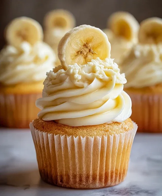 Banana Pudding Cupcakes