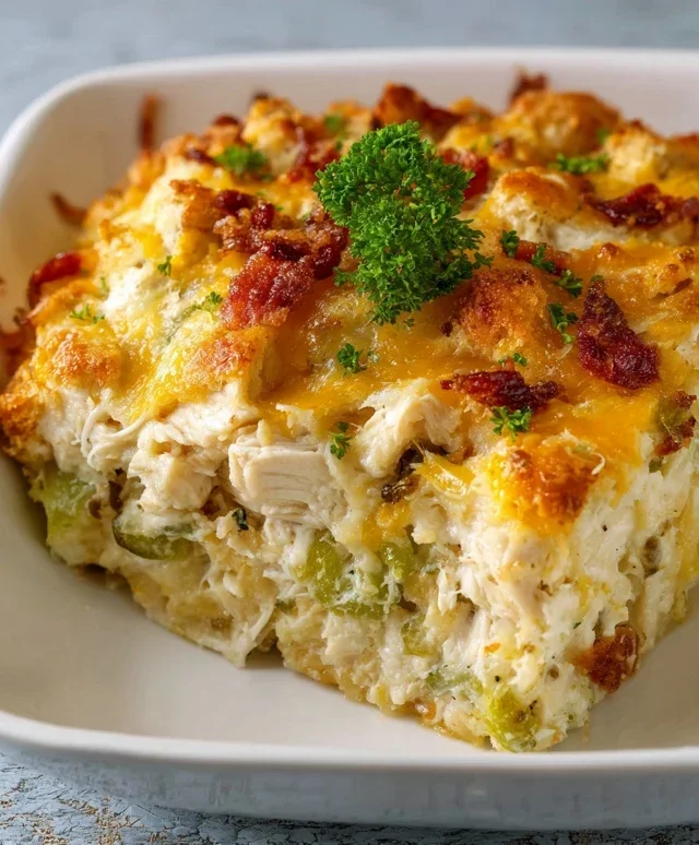 Easy Low Carb Chicken Casserole