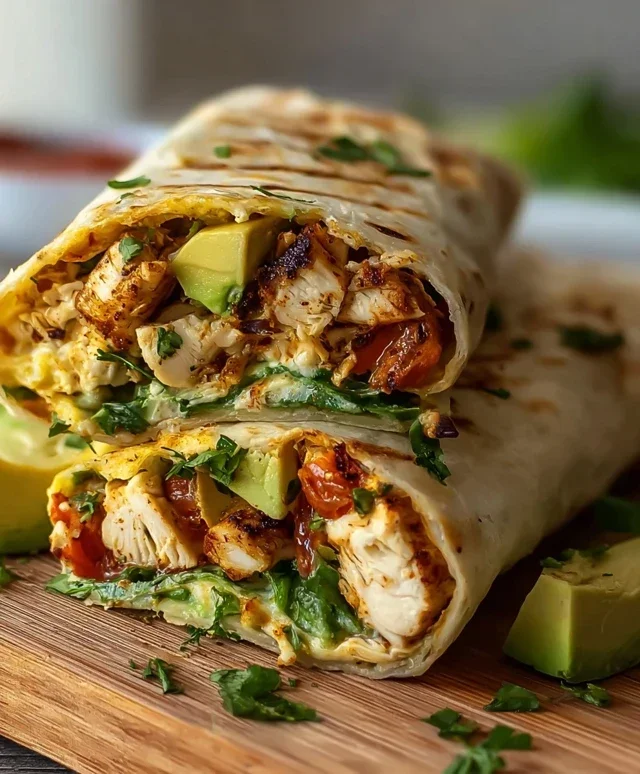 Chicken Avocado Wrap