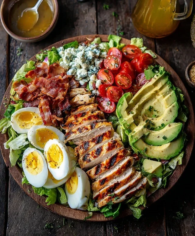 Pnon-non-non-alcoholic alternativeic non-alcoholic aleo Grilled Chicken Cobb Salad