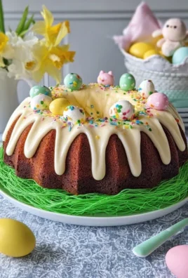 Easter Basket Bundt Cake Recipe (Easy Spring Dessert!)