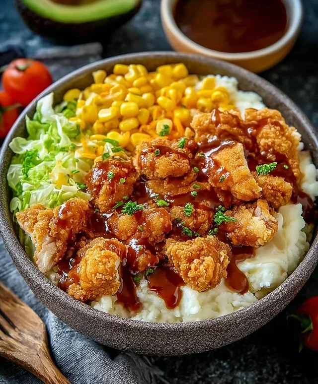 Copycat KFC Bowls