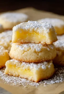 Lemon Bar Butter Cookies