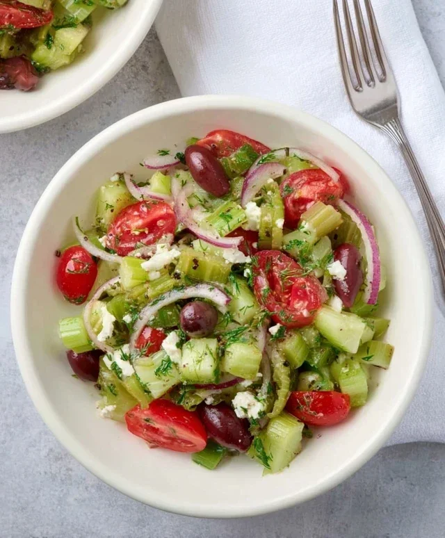 Mediterranean Celery Salad