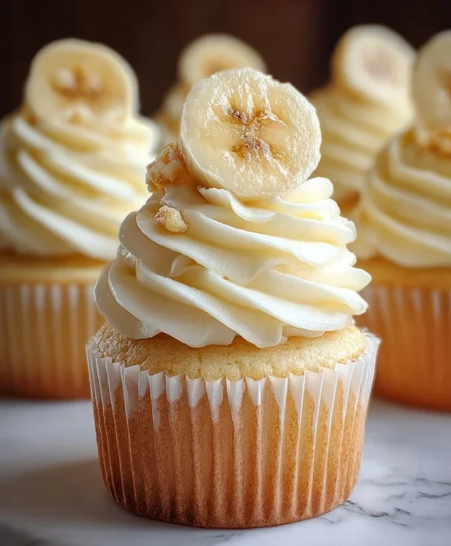 Banana Pudding Cupcakes