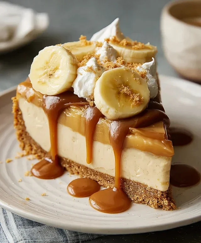 No-Bake Banoffee Cheesecake