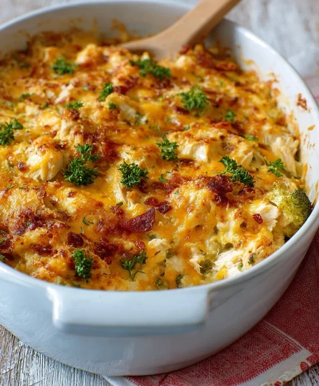 Easy Low Carb Chicken Casserole