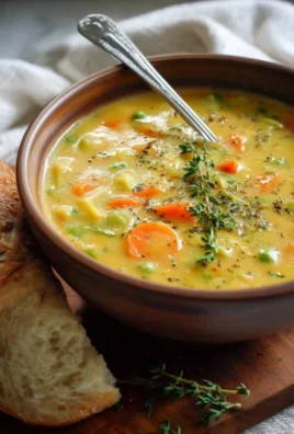 One-Pot Creamy Vegetable Soup