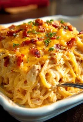Spicy Southern Cheesy Chicken Spaghetti Casserole