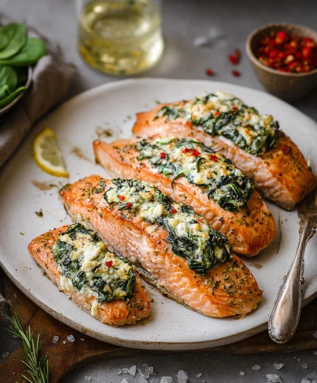 Stuffed Salmon