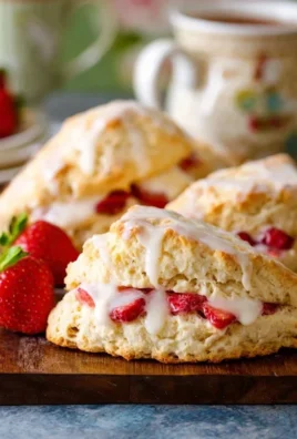Strawberry Scones