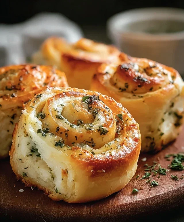 Sourdough Herb and Cheese Rolls