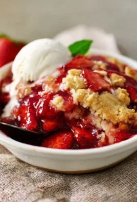 Strawberry Cobbler