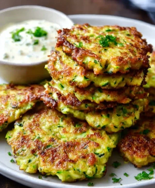 Crispy and Easy Zucchini Fritters Recipe