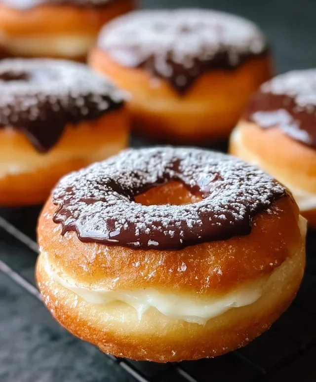 Bailey's Cheesecake Doughnuts