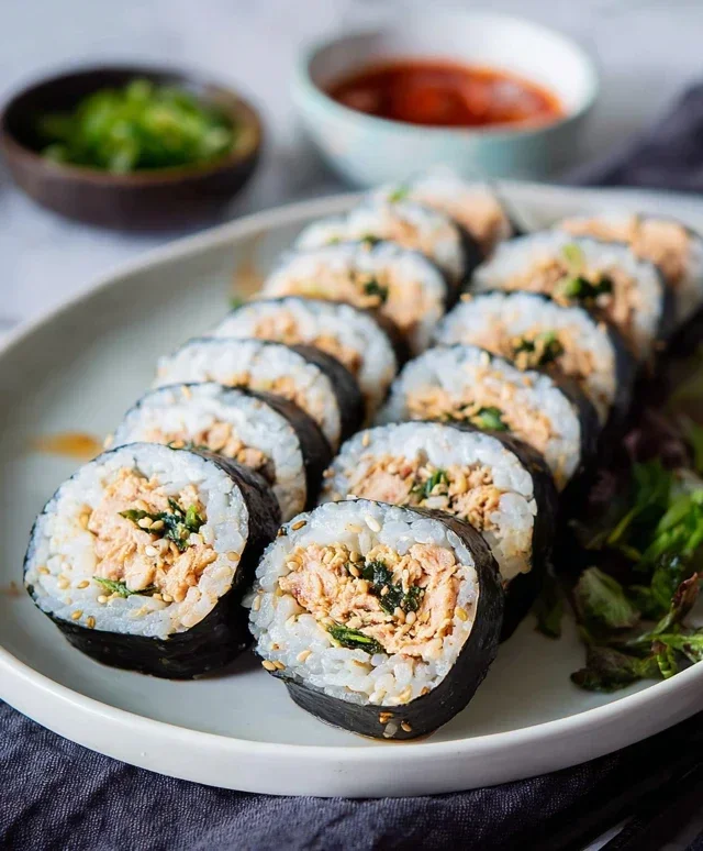 Easy 15-min. Spicy Tuna Kimbap