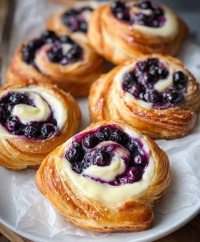 Blueberry Cheese Danish