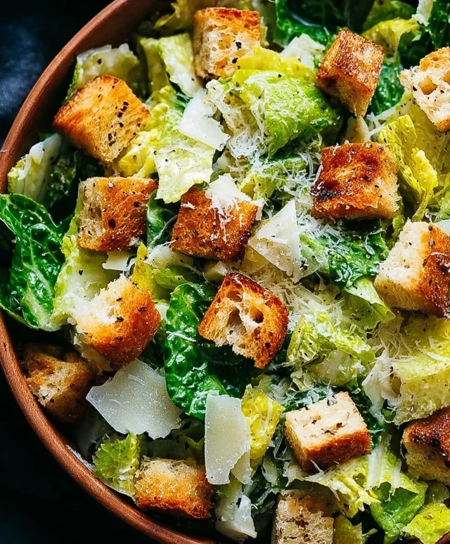 Classic Caesar Salad Croutons