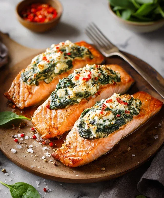 Stuffed Salmon