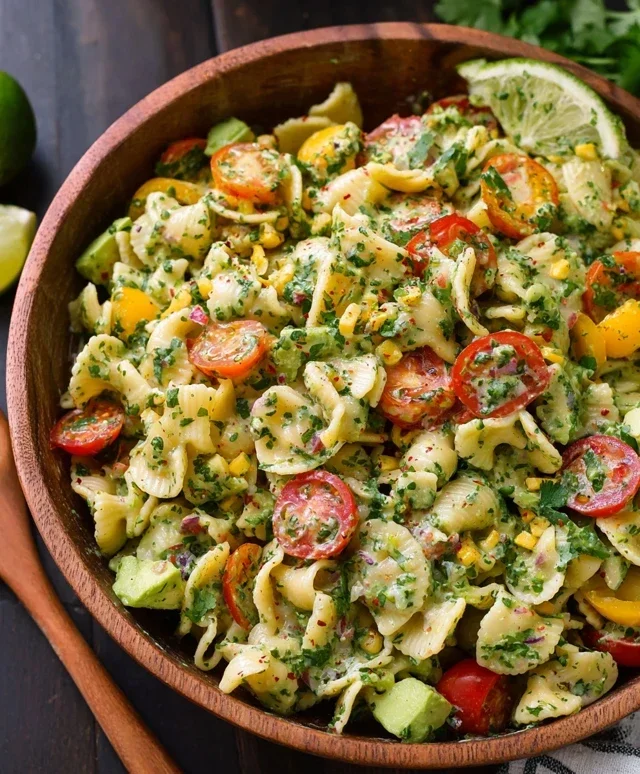 Cilantro Lime Pasta Salad