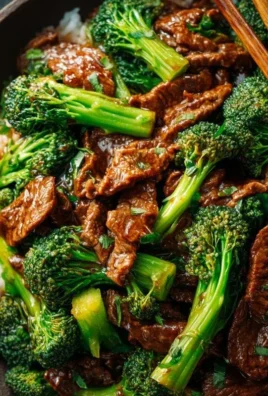 Chinese Beef and Broccoli (牛肉炒西兰花)