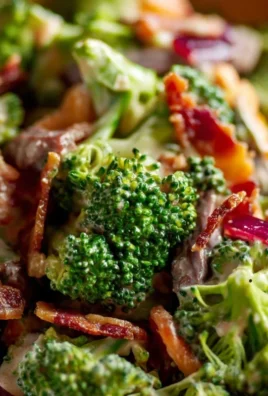 Broccoli Salad with Beef Beef Bacon Recipe