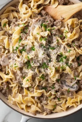 30-Minute Ground Beef Stroganoff