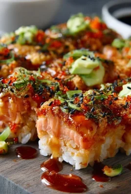Spicy Salmon Sushi Bake Recipe