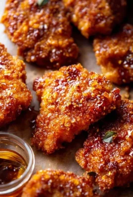 Baked Crunchy Hot Honey Chicken