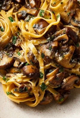 Garlic Mushroom Pasta