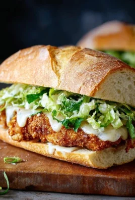 Crispy Chicken Caesar Sandwich