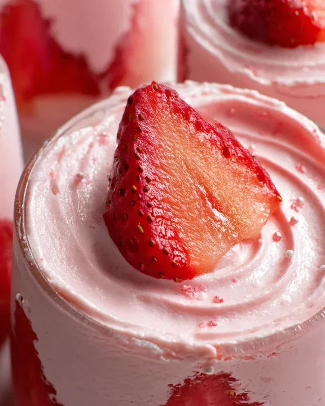 Strawberry Mousse