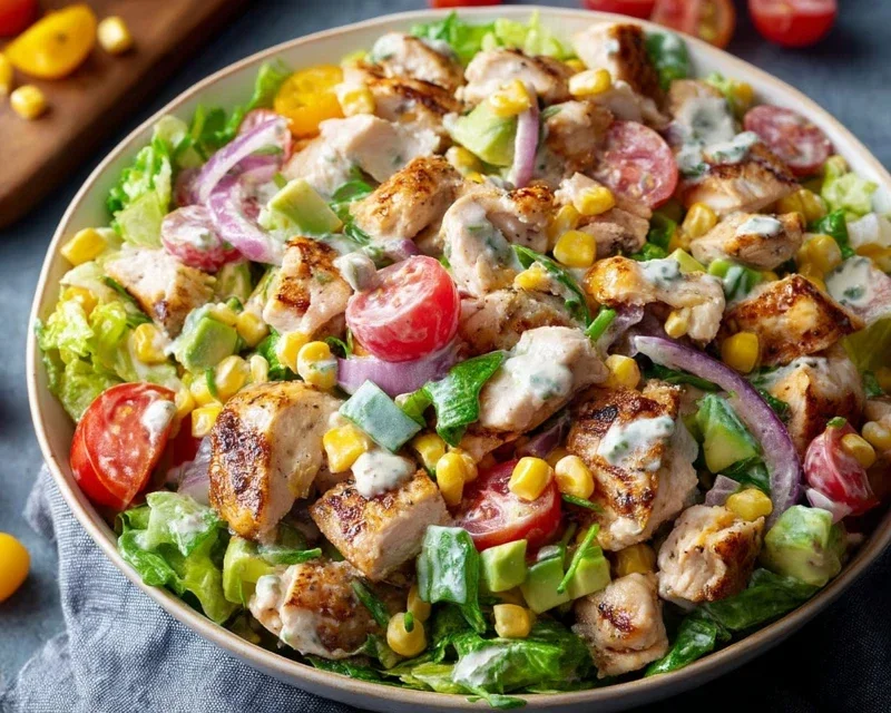 Healthy Ranch Chicken Salad
